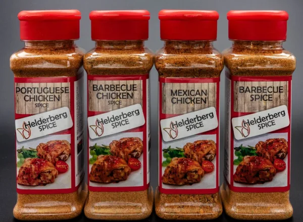 chicken seasoning shakers Helderberg Spice supplied by Spices Galore